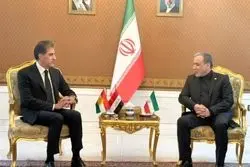 دیدار نیچروان بارزانی با عراقچی در تهران + جزئیات