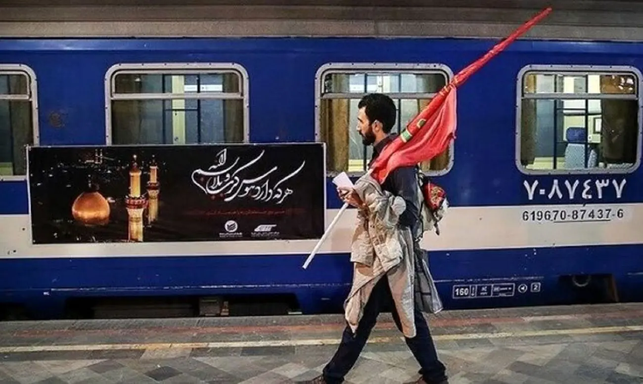 راه‌اندازی قطارفوق‌العاده گرگان-کرمانشاه ویژه اربعین 