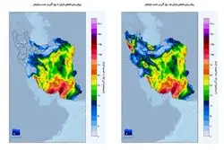 فعالیت موج بارشی قدرتمند در جنوب و شرق؛ ورود موج سرد به شمال و غرب در راه است