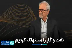 نفت و گاز را مستهلک کردیم