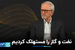 نفت و گاز را مستهلک کردیم