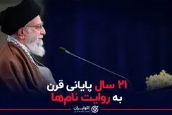 21 سال پایانی قرن به روایت نام های سال