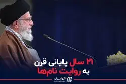 21 سال پایانی قرن به روایت نام های سال