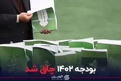 بودجه 1402 چاق شد