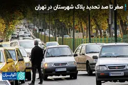 صفر تا صد تحدید پلاک شهرستان در خیابان‌های تهران؟