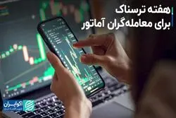 هفته ترسناک برای معامله‌گران آماتور/ روزهای شلوغ بازارها در راه است