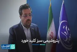 پتروشیمی سبز کلید خورد