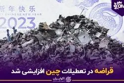 قراضه در تعطیلات چین افزایشی شد