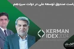 سیاست صندوق توسعه ملی در دولت سیزدهم