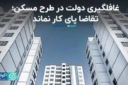غافلگیری دولت در طرح مسکن؛ تقاضا پای کار نماند