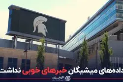 داده های میشیگان خبرهای خوبی نداشت