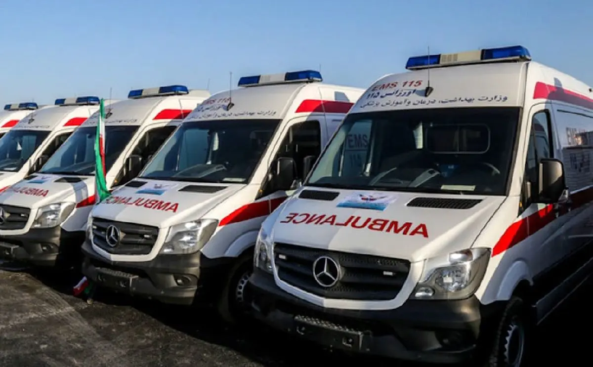 ورود ۶۰۰ آمبولانس جدید به ناوگان اورژانس تا پایان سال