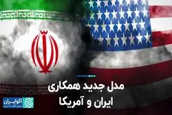 مدل جدید همکاری ایران و آمریکا