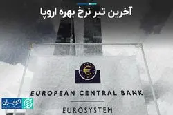 آخرین تیر نرخ بهره اروپا 