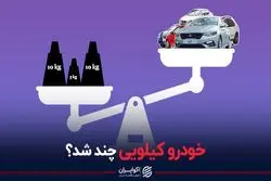 خودرو کیلویی چند شد؟