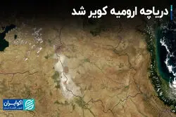 دریاچه ارومیه کویر شد