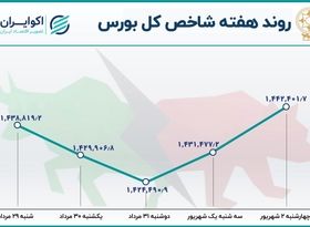 بازدهی بورس هفته / رشد با ثبات شاخص هم وزن 