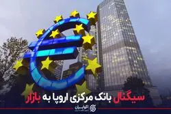 سیگنال بانک مرکزی اروپا به بازار