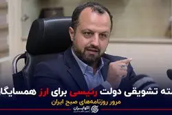 بسته تشویقی دولت رئیسی برای ارز همسایگان