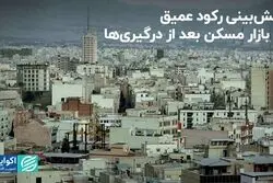 پیش‌بینی رکود عمیق در بازار مسکن بعد از درگیری‌ها