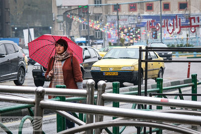 وزش باد و بارش باران در اکثر استان‌ها/ تنفس سالم در هوای تهران 